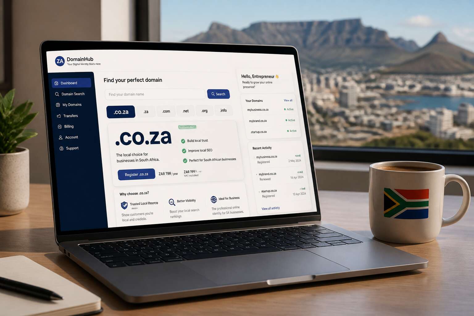 .co.za registration