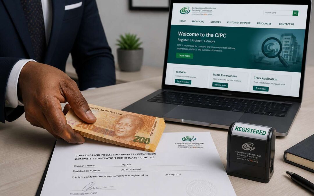 Learn the company registration cipc fee before incorporating.