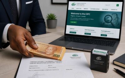 Learn the company registration cipc fee before incorporating.